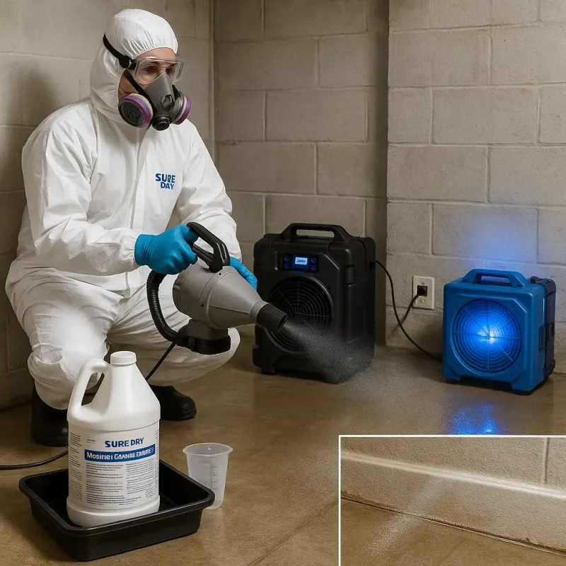 Sanitization and Odor Removal process in Newport, SC