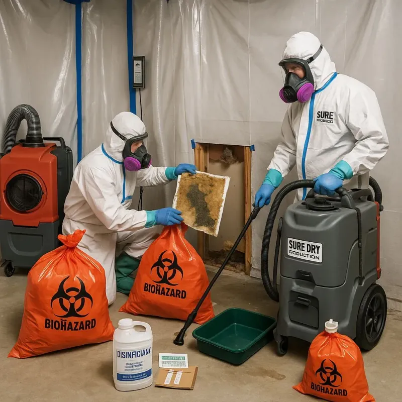 Contaminated Water Handling Protocols process in Newport, SC