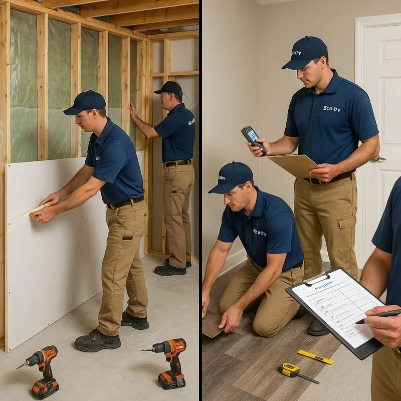 Repairs and Reconstruction process in Newport, SC