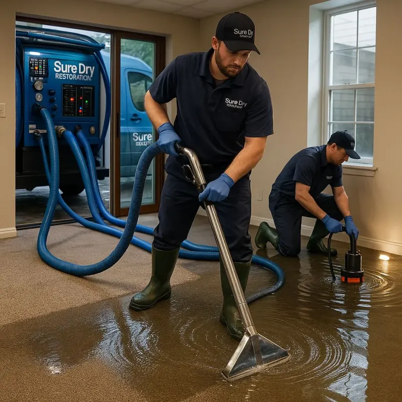 Water Extraction and Removal process in Newport, SC